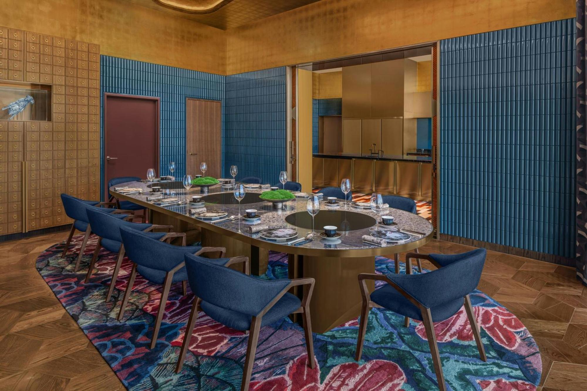 W Macau - Studio City Bagian luar foto Private dining room at the restaurant