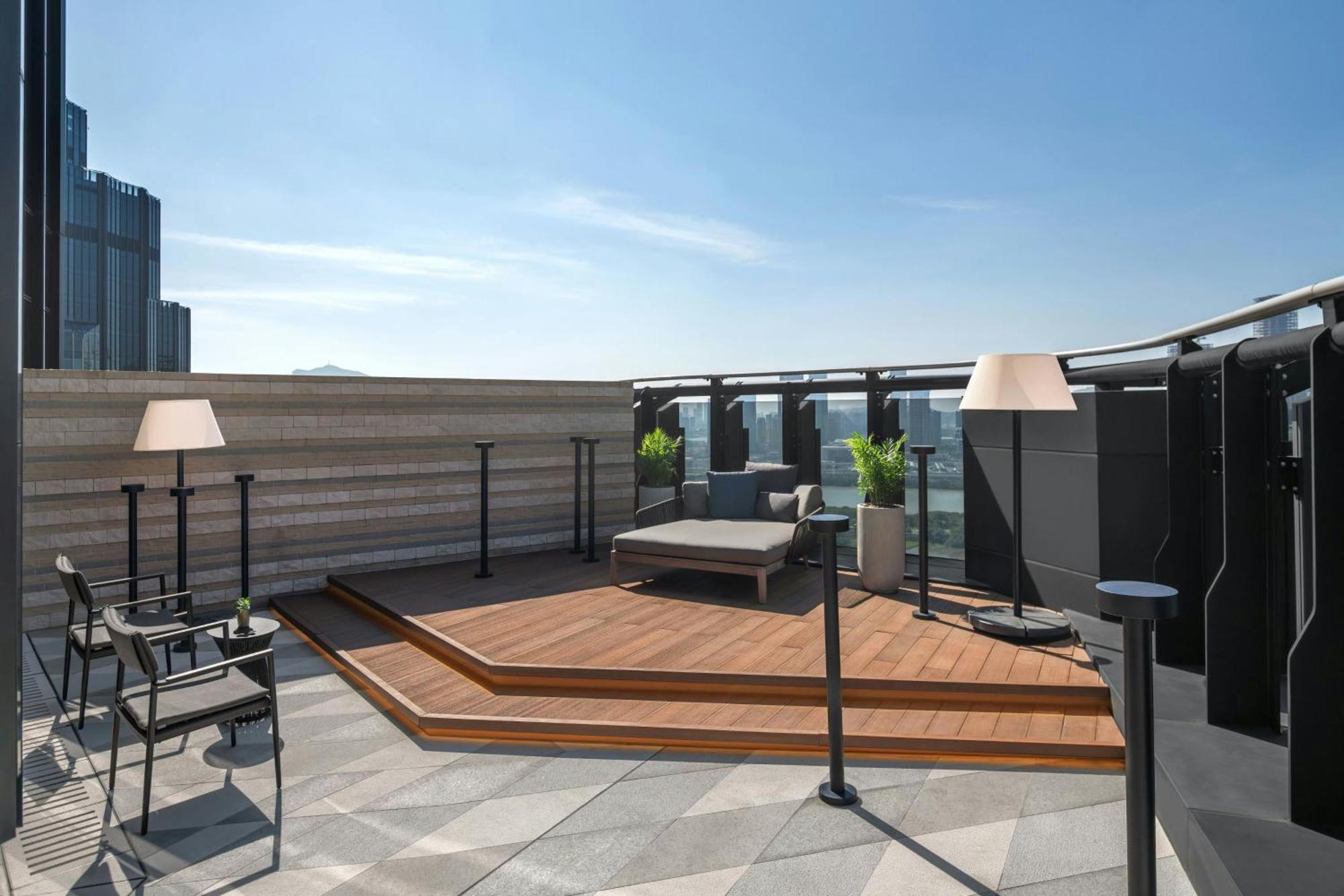 W Macau - Studio City Bagian luar foto Rooftop